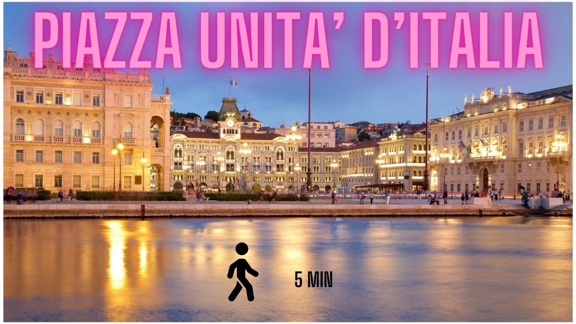 Piazza Unita D'Italia - Jr Suite Con Ac - Wi Fi - Park Convenzionato Triëst Buitenkant foto